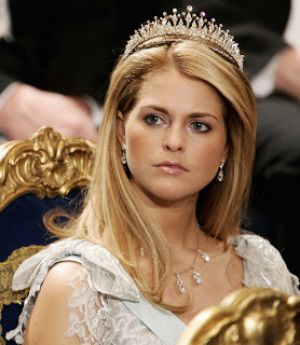 Crown tiaras - Modern Fringe Tiara or Carl Gustaf XVI Fringe - Princess Madeleine.jpg